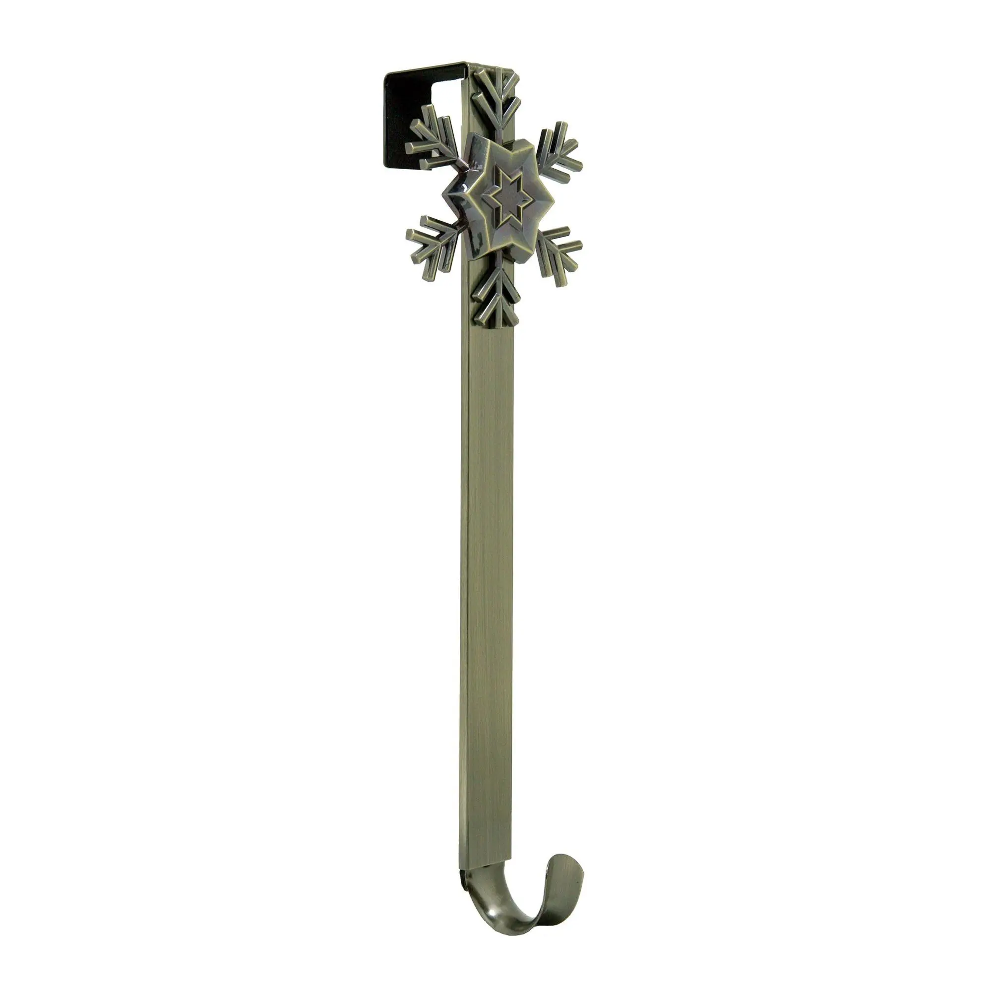 Haute Decor Wreath Hanger with Removable Snowflake Icon