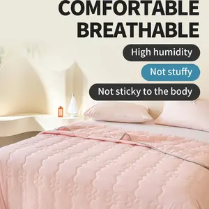 1 x Thick, heavyweight summer blanket, soft and cool, breathable summer blanket, Machine washable blanket, Available in multiple sizes, Ideal for bedrooms, sofas and hotels, makes a great gift