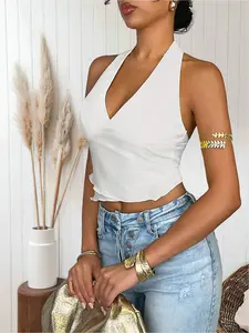 Comfortable and versatile trendy women's vest shirt