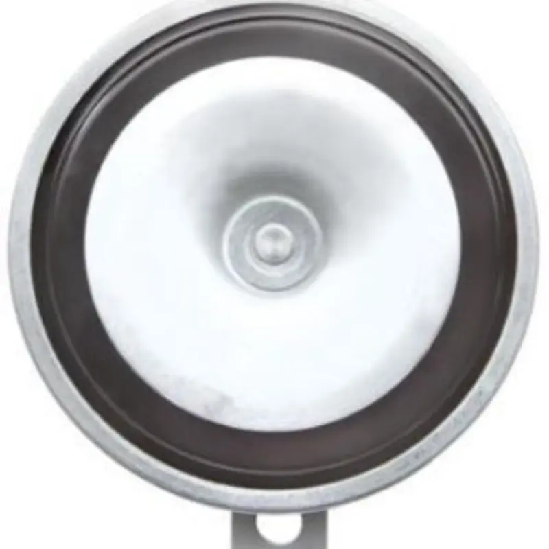 Universal Basin-Shape Electric Horn - 11x11cm, Anti-Corrosion, Durable, Loud Warning Alert, Simple Wiring, Compact & Easy Mounting for Construction Machinery Vehicles, Excavators, Trucks, Loud Sound