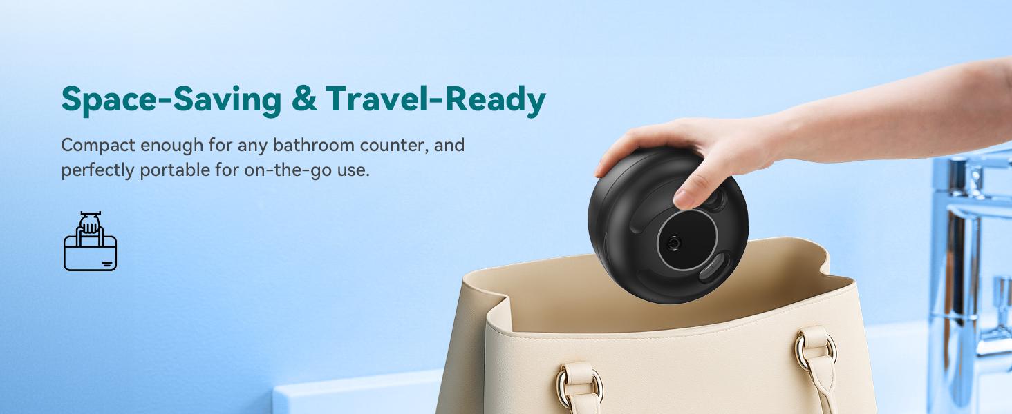 Cuzmok Dental Ultrasonic Retainer Cleaner Machine- 45kHz Dental Cleaning Pod with 304 Stainless Steel Tank, UVA& UVC, Digital Timer& 200ML Capacity for Braces, Mouth Guards, Dentures, Aligners,  Night Guards, Toothbrush Heads, Jewelry, Home and Travel Use