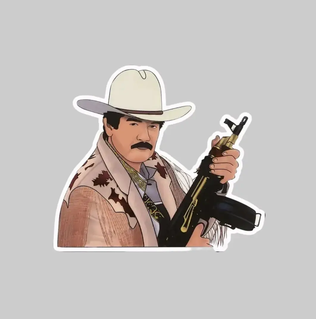 Beto Quintanilla Vinyl Sticker, Maga Union Welder Patriotic Hard Hat, Water Resistant