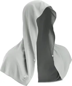Sukeen Cooling Hoodie Towel, Absorbent Quick-Drying Cooling Towels for Neck and Face, UV Sun Protection Cooling Neck Wraps Sport Head Cooling Towel Hot Weather
