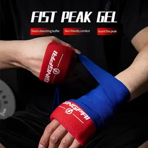 Gloves Gel Wrist Wrap with Hand Protection Finger Joint Pads Muay Thai Kickboxing Punching Pad Shield