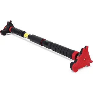 Pull Up Bar for Doorways,Hanging Bar for Exercise with Level Meter and Adjustable Width for Strength Training,No Screws Required, Non-Slip,Weight Capacity 440 LBS for Home Gym Upper Body Workout