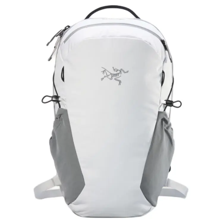 Arcteryx Mantis 16L Unisex Daypack - Gray Polyester, Minimalist Logo, Fashion Durable Laptop Backpack, Lightweight Waterproof Multifunctional Bag, Fashion Durable Backpack