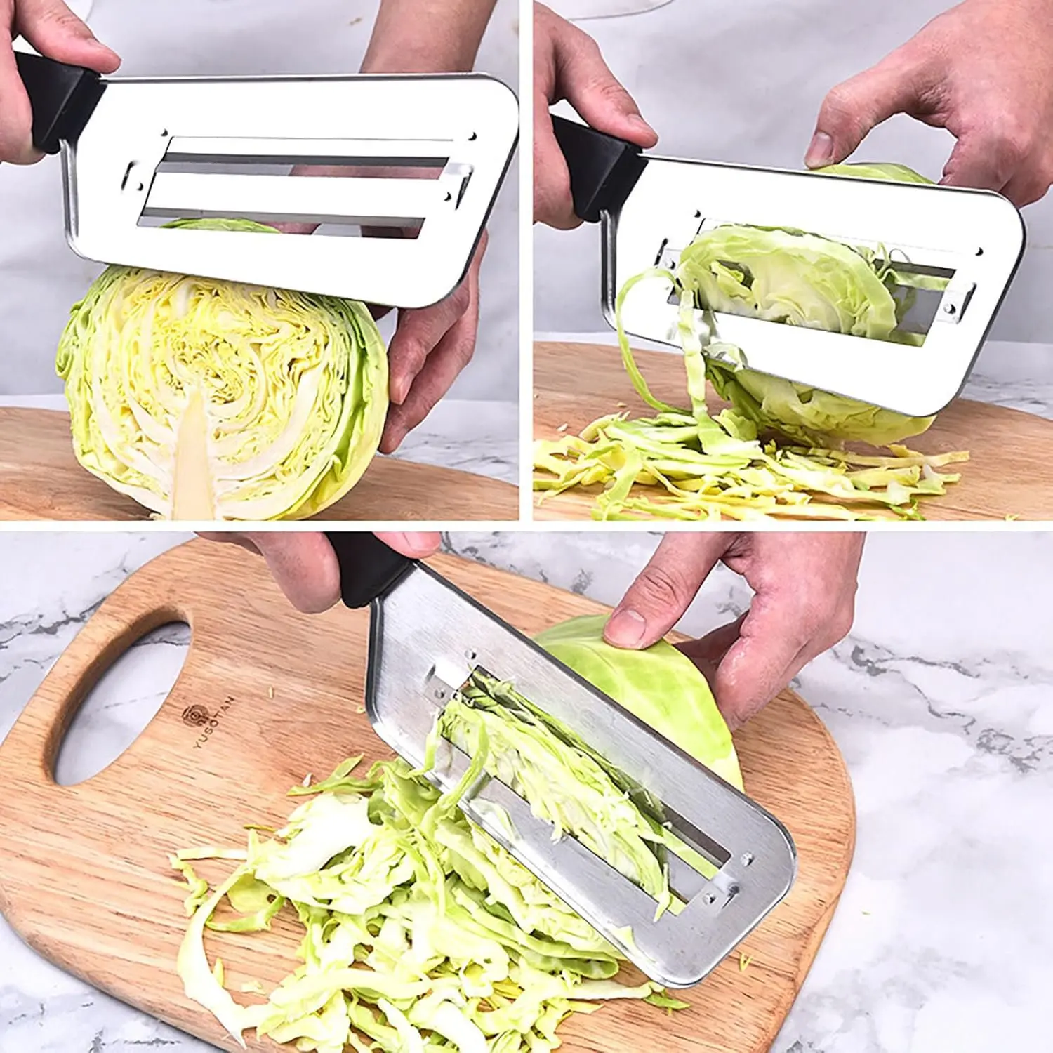 (2 Pack) Cabbage Shredder for Coleslaw
