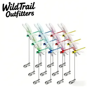 Portable Dragonfly Mosquito Repellent Clips - Kid-Friendly Bug Proof Outdoor Accessories for Hiking Camping Play usb-c fast charge beach hat hat neckband fishing new s925 pure silver sensory fidget Shockproof Android Tablsafety bag baseball suducbrim wide