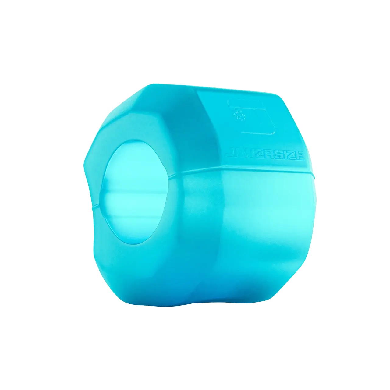 Jawzrsize Pop 'N Go Jaw, Face, and Neck Exerciser - Define Your Jawline Facial Exerciser (Beginner Blue)
