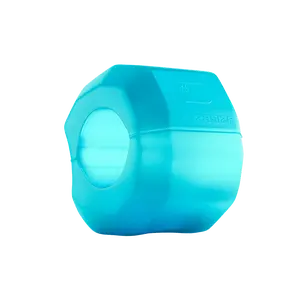 Jawzrsize Pop 'N Go Jaw, Face, and Neck Exerciser - Define Your Jawline Facial Exerciser (Beginner Blue)