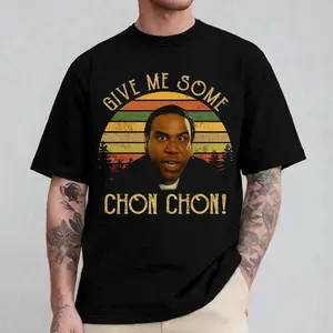 Give Me Some Chon Chon Big Worm Friday Movie T-Shirt, Funny Vintage Meme Graphic Tee, Ice Cube Comedy Fan Shirt