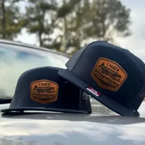 I Hate Pulling Out – Funny Fishingr Hunting Hat Old School 7-Panel Trucker Hats Unisex Fitted Baseball Cap  Gift For Him, Gift For Her