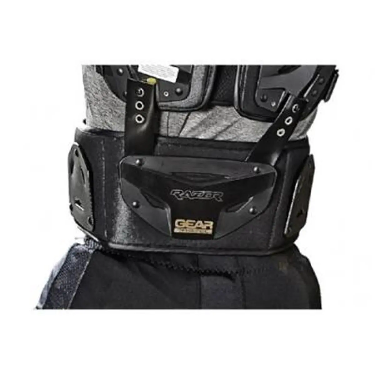 212 MAIN Gear Pro-Tec Razor Rib Combo Protector - Large, Corrugated Shell, Impact Absorb, Universal Fit Football Protection