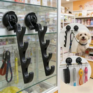 Universal Vehicle Fishing Rod Storage Mount, 4Pcs Suction Cup Fishing Pole Holder for Car