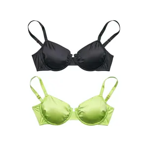 Spice Rack | Vintage Spice Balconette Bra / Green Apple - Black Pepper