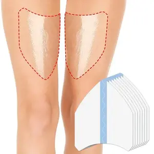 Invisible Thigh Tapes Unisex Disposable V Shaped Sweat Resistant Thigh Pads Care Anti-friction Protector Patches Body Patches