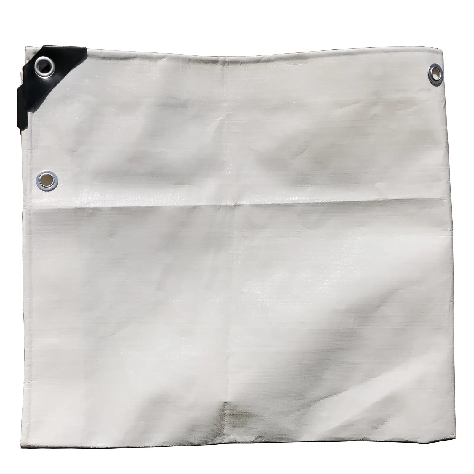 Waterproof Heavy Duty Poly Tent Outdoor Shade Tarp 12 Mil Canopy Cover in Brown or Dark Green or White colors