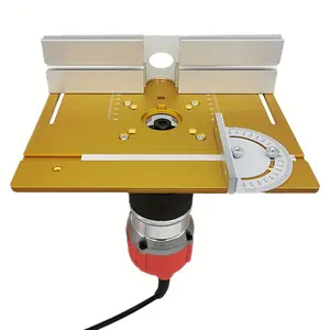 Aluminum 1pc Router Table Insert Plate for Upgrading Your Woodworking Bench