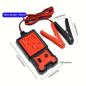 12V Indicator Light - Car Battery & Relay Voltage Tester, Checker for Vehicles, Essential Car Accessory