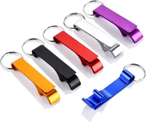 6PCS Colorful Mcyye Beer Bottle Openers, Premium Metal Keychain Bottle Opener, Beverage Bottle Opener for Men, Women, Small and Practical, Easy to Carry, Open the Lids of Beer Bottle Easily