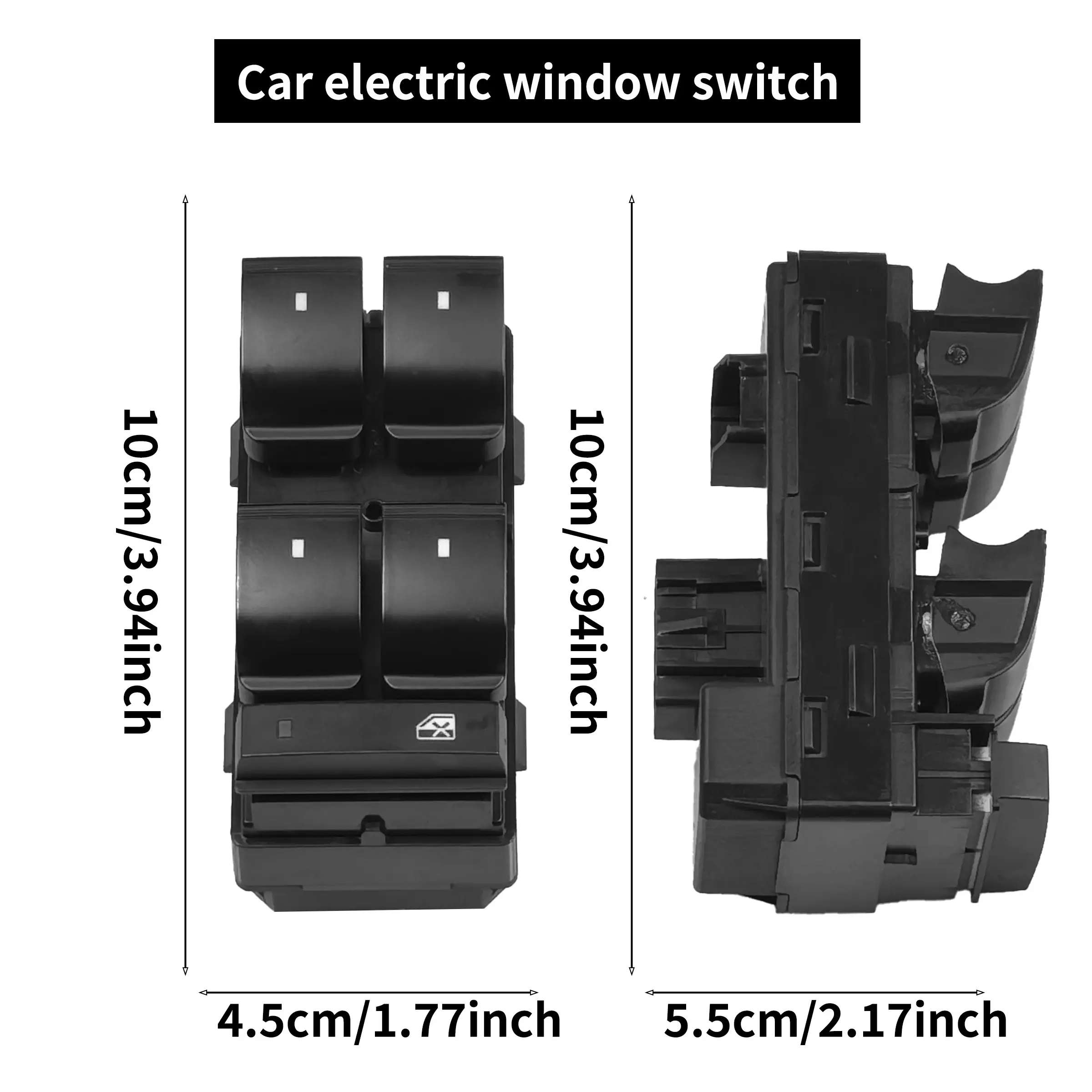 Chevrolet Silverado Gmc Sierra Glass Lift Switch Replacement Part No. 20945129, Automotive Truck Interior Durable Car Accessory Upgrade Solution Automotive Accessories