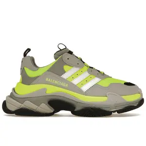 Balenciaga Men's x adidas Triple S Fluo Yellow, from StockX
