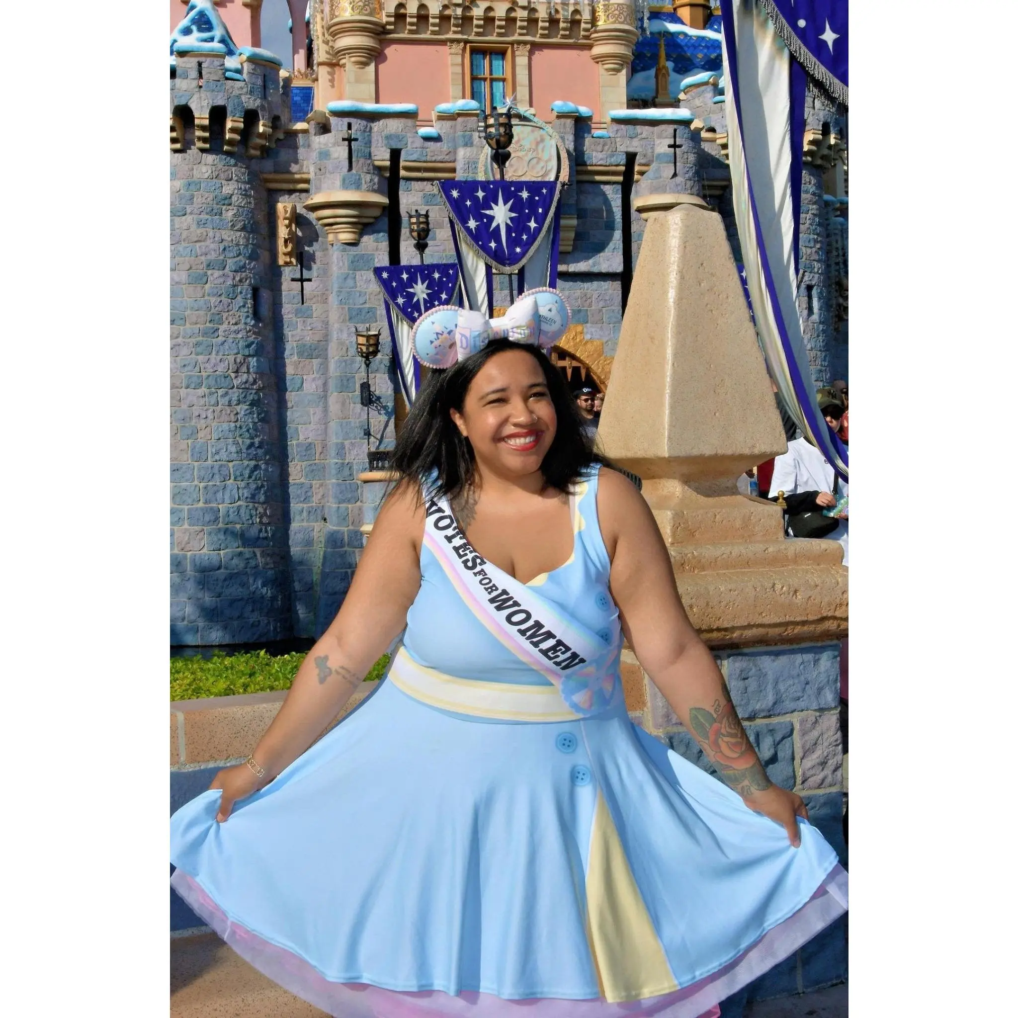 Women's Suffrage Skater Dress- cosplay, bounding, costume