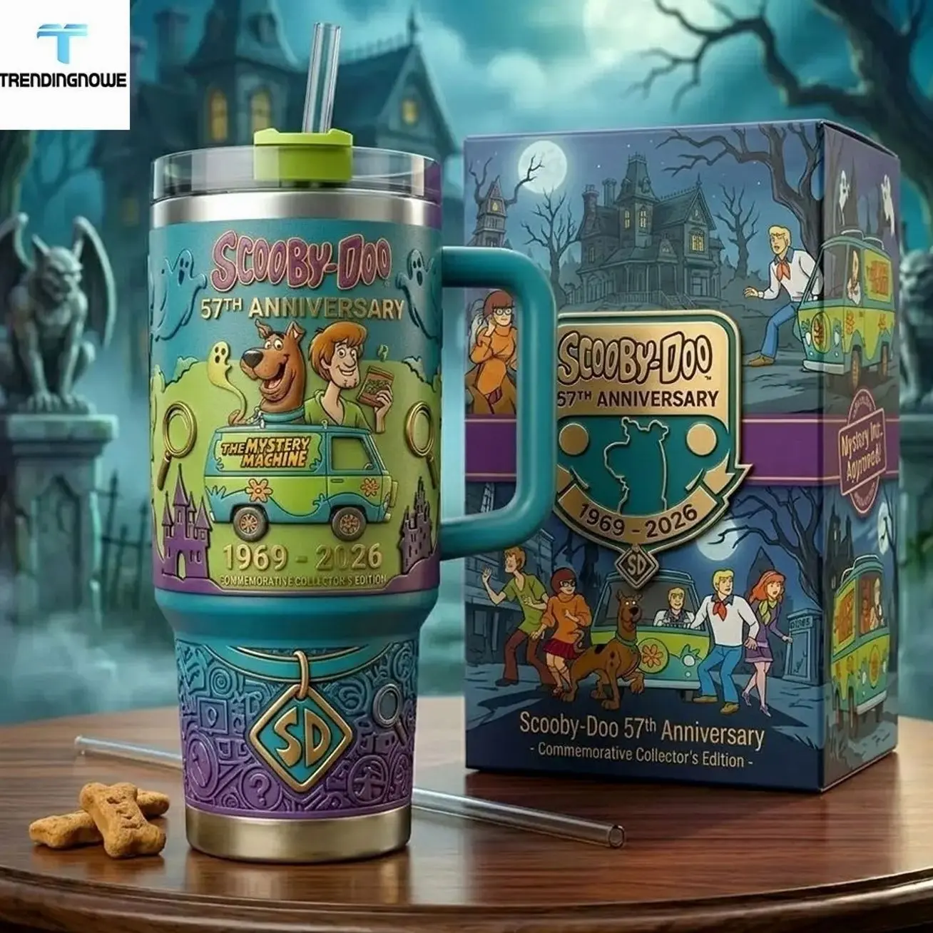 Limited Edition Scooby Doo 57Th Anniversary Commemorative 40Oz Tumbler