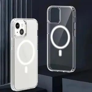 3-Piece set (1 phone case + 2 screen protectors) for iPhone 17 16 15 14 13 12 11 Pro Max SE4 SE2 XS XR, compatible with magnetic attraction function, ultra-thin protective phone case Accessories