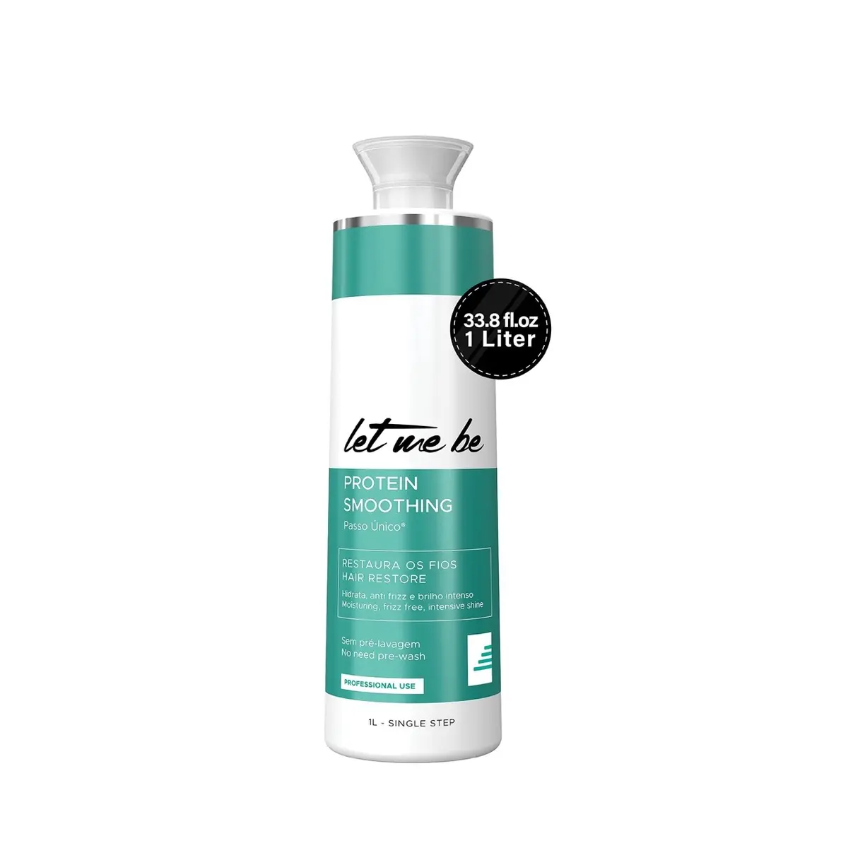 Let Me Be Progressive Protein Smoothing Hair Straightening Formol Free Single Step1L Keratin Haircare Moisturizing Frizz