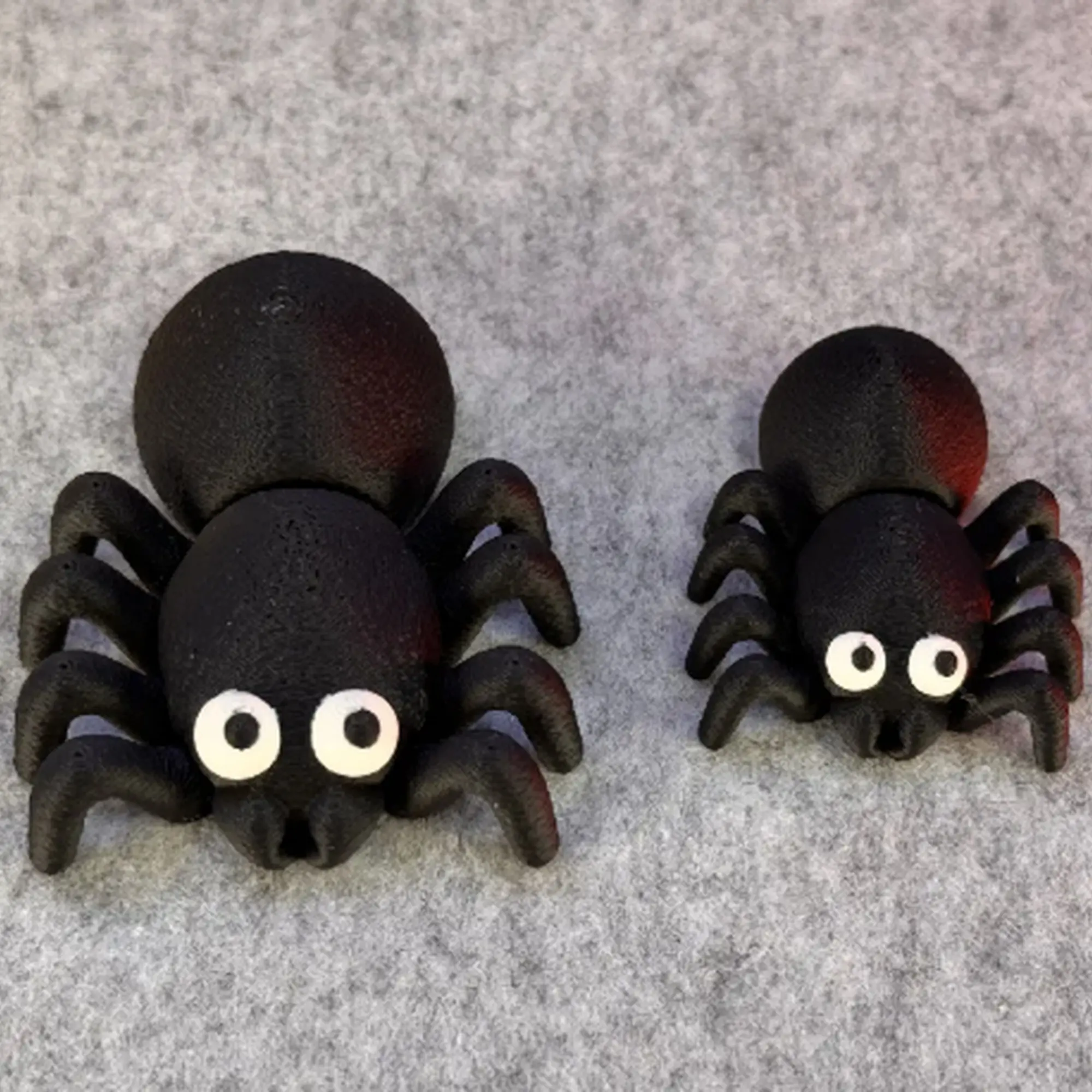 3D Printed Articulated Spider Fidget Toy, Flexi Spider Desk Pet, Small or Regular Size Spider, Sensory Toy, Spooky Cute Gift