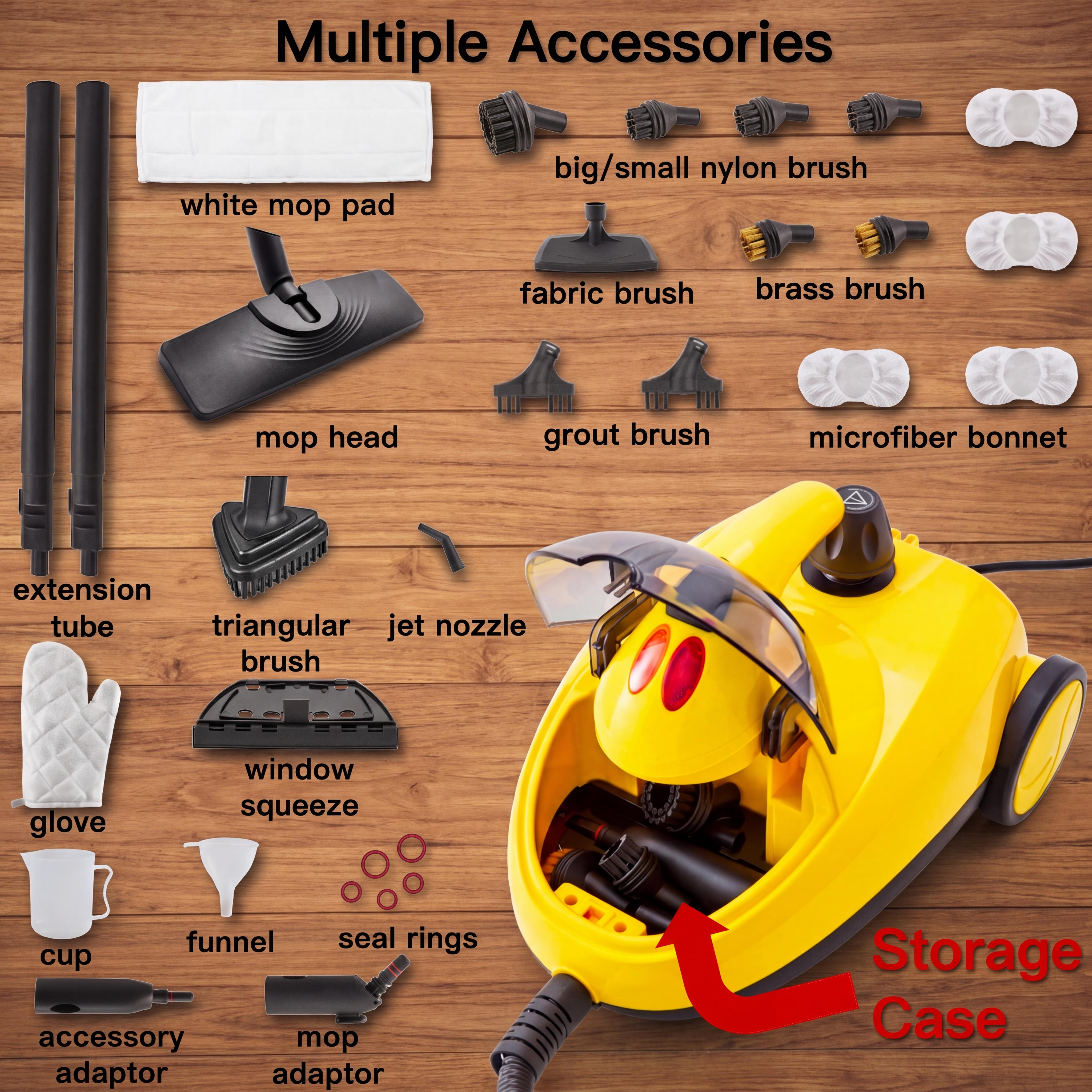Multiple accessories and storage case