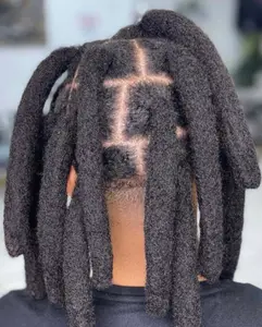 Wick Dreadlock Extensions, wick loc extensions, 100% human hair (1 dreadlock)