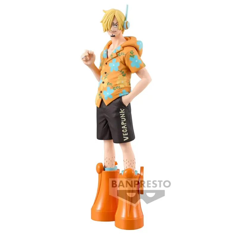 Bandai The Grandline Series DXF Sanji Figure - Vibrant, Detailed Design Anime Character Armor Figurine, Collectibles Statues & Bobbleheads
