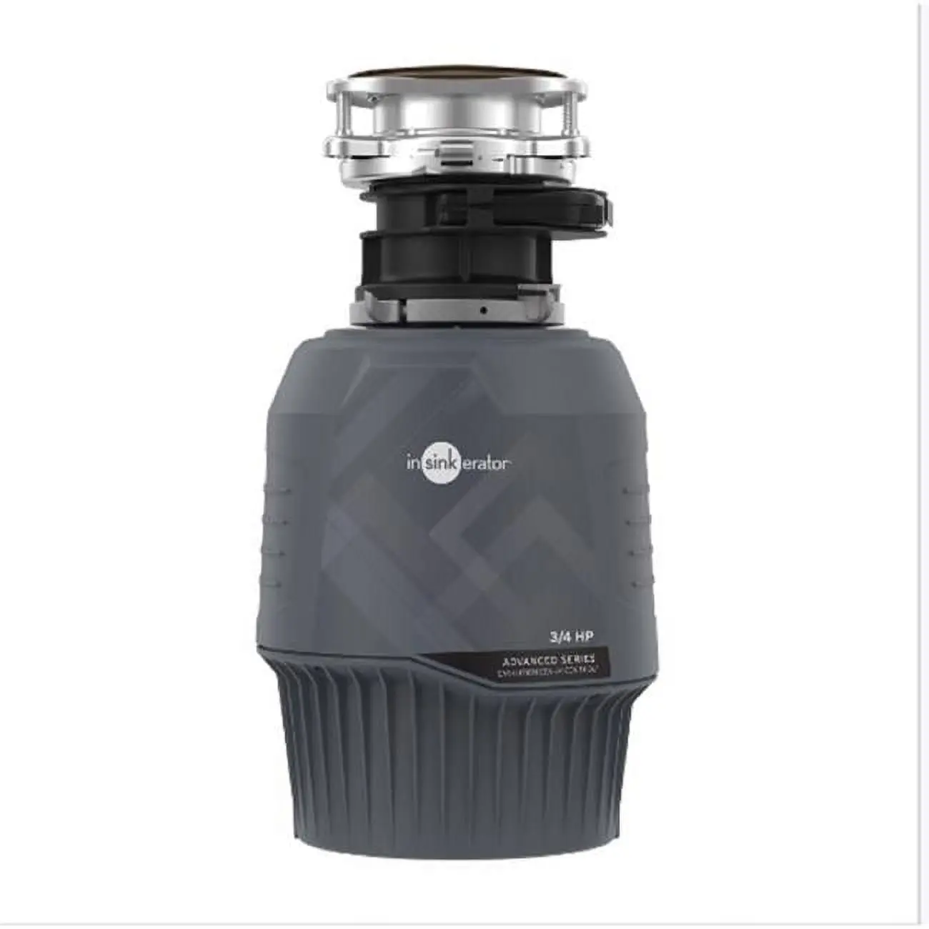 Insinkerator 0.75 HP Evolution Intermittent Feed Garbage Disposal, Gray