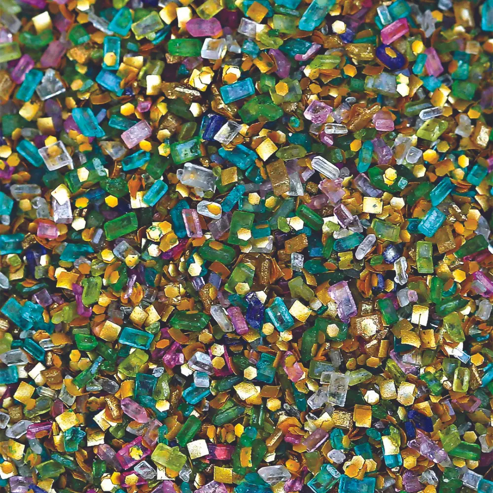 Mermaid Magic Glittery Sugar™ Accessory Baking Edible Glitter Sugar for Desserts Bake