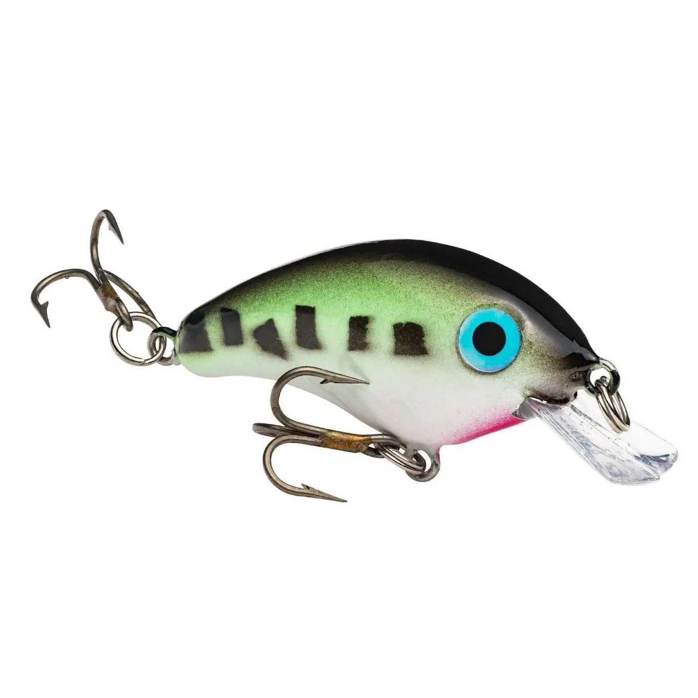 Ultralight Minnow Crankbait, 1.25 in Hard Body Finesse Fishing Artificial Lures with Tight Wiggle Action, Dives 5 ft for Bass, Trout & Panfish, Light Weight, Short Length