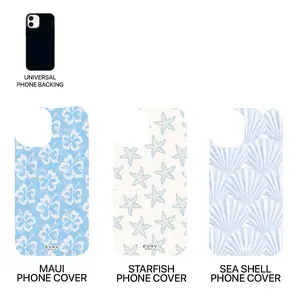 EVRY JEWELS Women's Phone Case Bundle - 3 Covers + Base Case