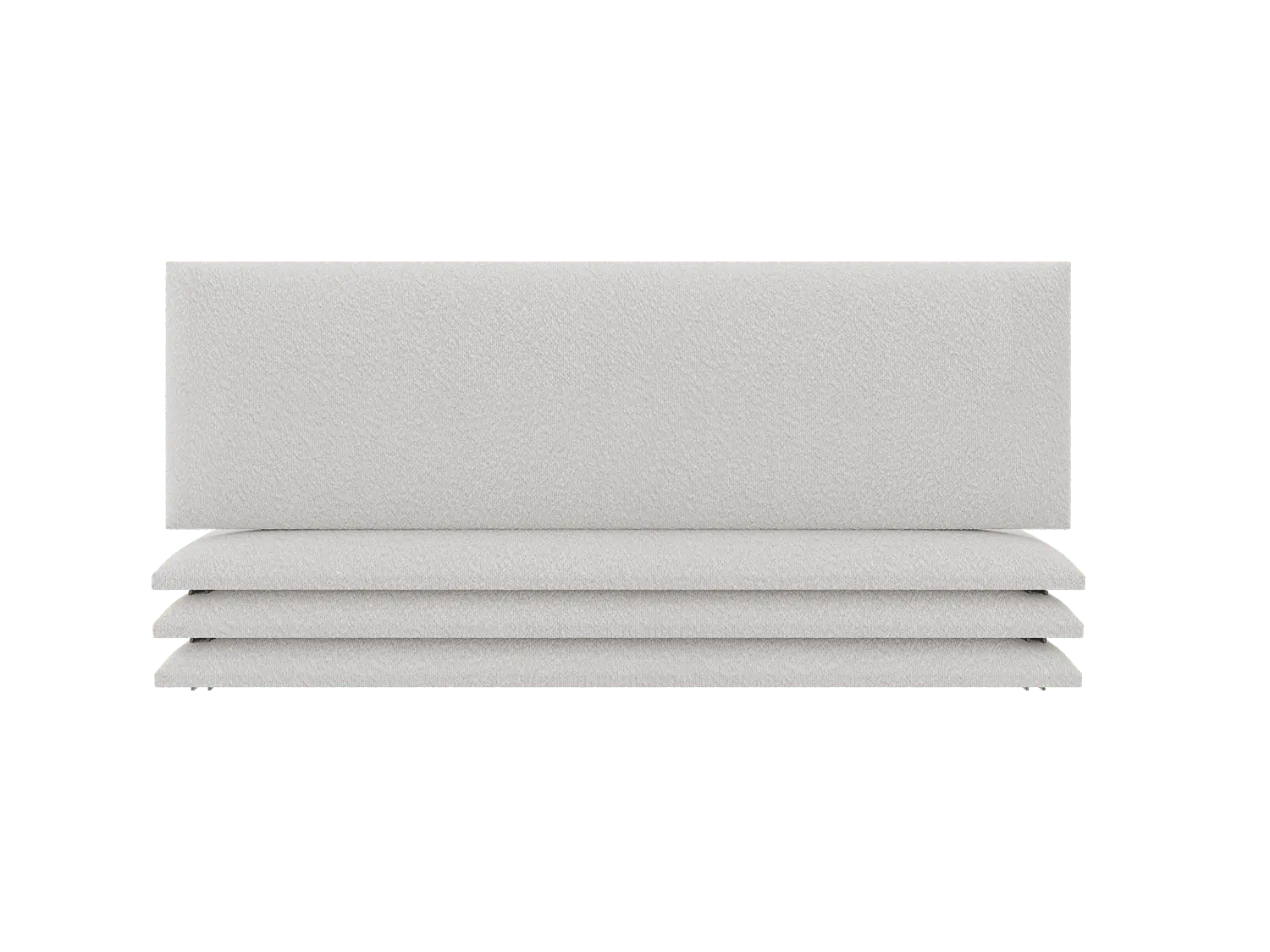 Pack of 4 Upholstered Wall Mounted Panels - 39" X 46"