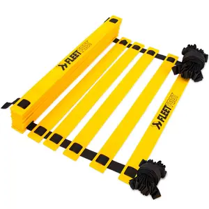Brybelly SFIT-1101 3 m Fleetfoot Agility Training Ladders - 6 Rungs