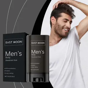 Men's Deodorant Stick Gentle Cleansing Moisturizing Body Skin Refreshing Scent Daily Care Stick, Hygienic & Fresh Fragrance High Performance Deodorant