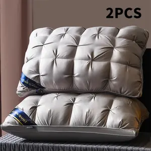 A pair of pillow cores from a five-star hotel, a home deep sleep neck pillow that won't collapse, a high pillow