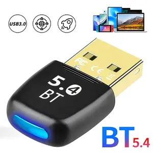USB Bluetooth Adapter Dongle for PC, Computer, Desktop & Laptop, Compatible with Windows 11/10/8.1/8 Only - Connects Bluetooth Headphones, Speakers, Keyboards, Mice & Printers