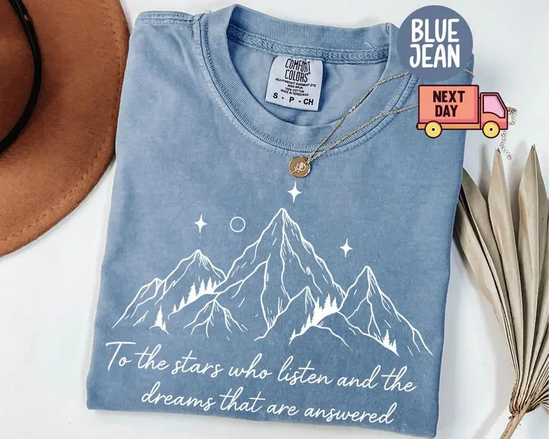 Comfort Colors® Acotar Shirt, Rhysand Shirt, Gift for Her, Funny Book Shirt, Acotar Merch Shirt, Gift for Friends, Librarian Gifts, Gift For Him