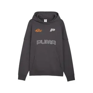 PUMA Mens Future Archive Las Vegas Relaxed Hoodie Casual Outerwear Casual - Grey