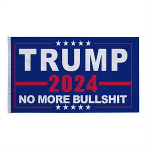 Trump 2024 "No More Bullsh*t" Flag
