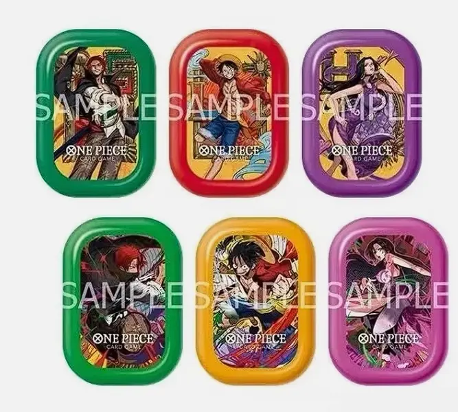 Bandai Namco One Piece Japanese Mini tin Pack Set vol3 TS 03 Luffy Boa Hancock SHANKS Asia Exclusive