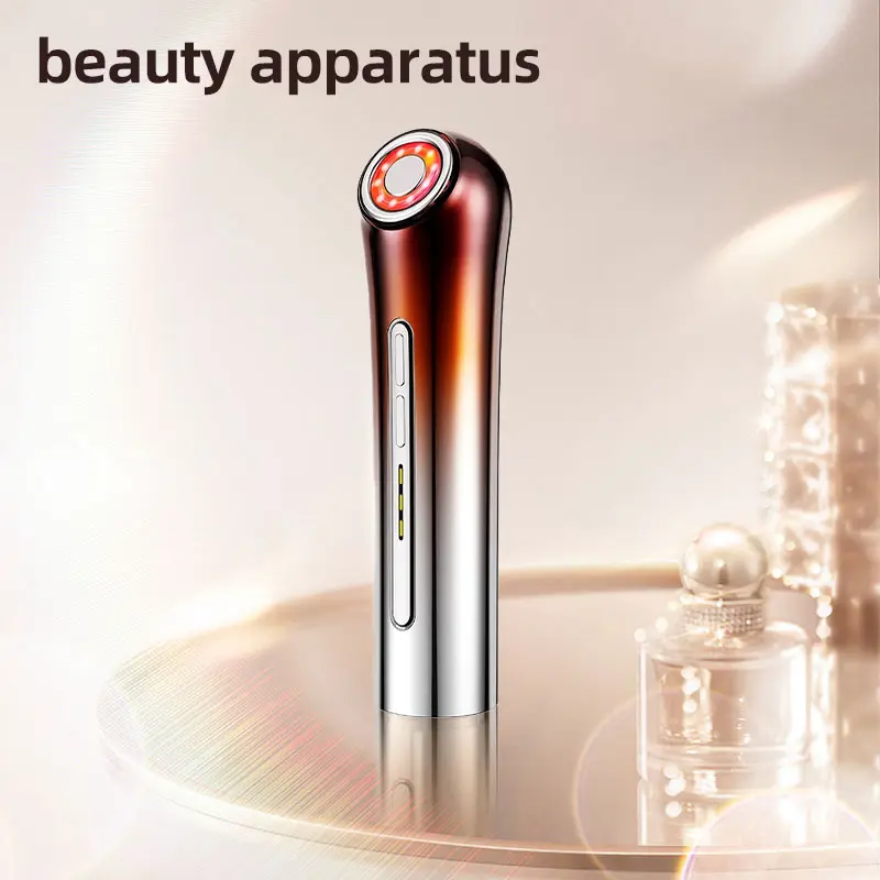 Portable Electric V-Face Facial Lifting Massage Beauty Device - Single Item with 2 Colored Light Irradiation Skincare Modes, Perfect Gift for Women