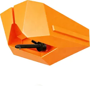 ATN95E Replacement Stylus Needle for AT95E Cartridge, Compatible with AT93 AT3400 AT3450 Turntables (Orange)
