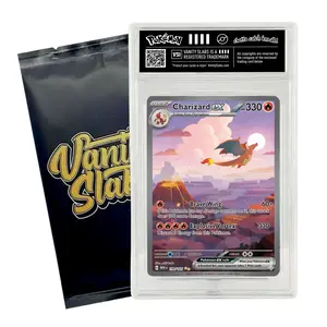 Pokémon Random Slab | Ultra or Double Rare Card in Display Slab | VSTAR, VMAX, V, EX | Perfect Giftable for Kids & Collectors of All Ages